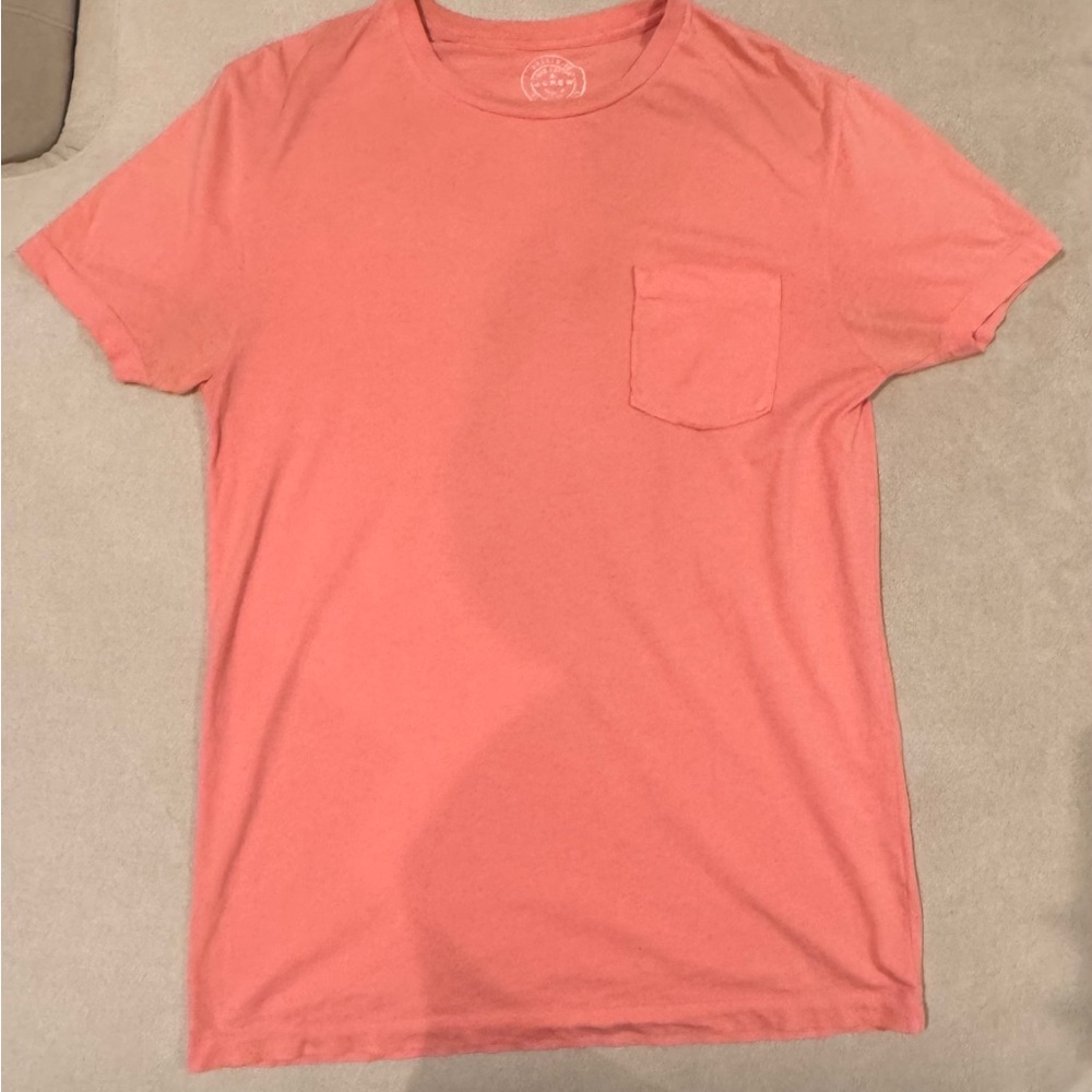 J. Crew Men's Short Sleeve Coral Tee